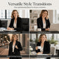 ✨ Blazer Look, Cardigan Comfort | Women's Lapel-Collar Knit Cardigan