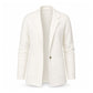 ✨ Blazer Look, Cardigan Comfort | Women's Lapel-Collar Knit Cardigan