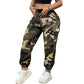 💥 More Pockets, More Freedom | Women's Stretch High-Waist Cargo Joggers
