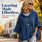 ✨ Easy Everyday Comfort | Women's Relaxed Hooded Denim Pullover