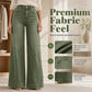 👖 Longer-Looking Legs, Easy Comfort | Women's Vintage High-Waisted Wide-Leg Jeans