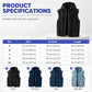 🧥 Seasonal Style | Women's Oversized Hooded Denim Vest Jacket