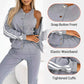 ✨ 3 Pieces, More Ways to Wear | Women's Jacket, Tank Top & Pants Set⚡Free shipping