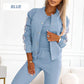 ✨ 3 Pieces, More Ways to Wear | Women's Jacket, Tank Top & Pants Set⚡Free shipping