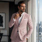 🕴️ Sharp Fit, Easy Comfort | Men's Classic Slim-Fit Two-Button Blazer