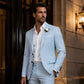 🕴️ Sharp Fit, Easy Comfort | Men's Classic Slim-Fit Two-Button Blazer