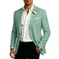 🕴️ Sharp Fit, Easy Comfort | Men's Classic Slim-Fit Two-Button Blazer