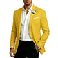 🕴️ Sharp Fit, Easy Comfort | Men's Classic Slim-Fit Two-Button Blazer