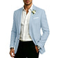 🕴️ Sharp Fit, Easy Comfort | Men's Classic Slim-Fit Two-Button Blazer