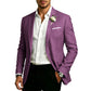 🕴️ Sharp Fit, Easy Comfort | Men's Classic Slim-Fit Two-Button Blazer