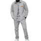 🧥 Texture Meets Utility | Men's 2-Piece Lounge Set with Functional Pockets