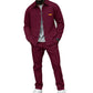 🧥 Texture Meets Utility | Men's 2-Piece Lounge Set with Functional Pockets
