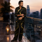 ✨ Easy Style, Zero Matching Hassle | Men's Retro Print Loose-Fit 2-Piece Set