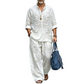 ✨ Easy Style, Zero Matching Hassle | Men's Retro Print Loose-Fit 2-Piece Set