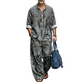 ✨ Easy Style, Zero Matching Hassle | Men's Retro Print Loose-Fit 2-Piece Set