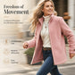 ❄️ Cold-Weather Comfort | Women's Warm Sherpa Fleece Full-Zip Jacket