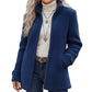 ❄️ Cold-Weather Comfort | Women's Warm Sherpa Fleece Full-Zip Jacket