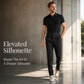 ✨ Timeless Comfort | Men's Pleated Slim-Tapered Pants with Side Adjusters