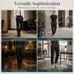 ✨ Timeless Comfort | Men's Pleated Slim-Tapered Pants with Side Adjusters