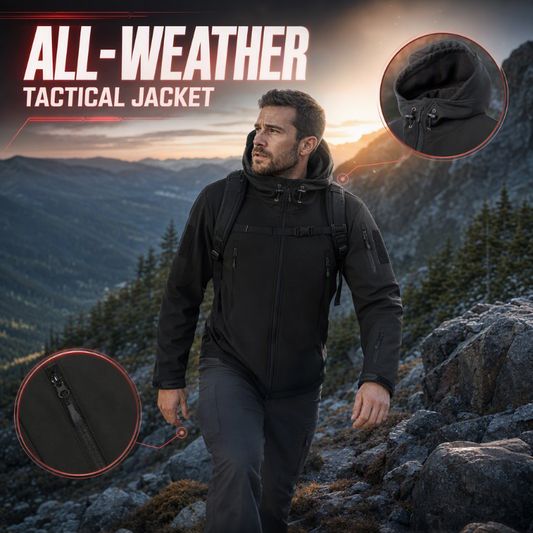 💥 Built for Wind & Rain | Men's Waterproof Insulated Outdoor Jacket