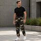 🔥 Utility Meets Comfort | Men's Camouflage Drawstring Cargo Pants