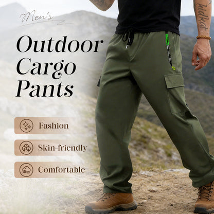 💥 Built for Storage & Movement | Men's Multi-Pocket Outdoor Cargo Pants