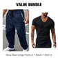 💥 Built for Storage & Movement | Men's Multi-Pocket Outdoor Cargo Pants
