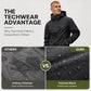 💥 All-Weather Utility | Men's Waterproof Oversized Hooded Jacket