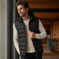 ❄️ Cold-Weather Comfort | Men's Padded Vest with Detachable Hood ⚡ Free Shipping