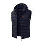 ❄️ Cold-Weather Comfort | Men's Padded Vest with Detachable Hood ⚡ Free Shipping