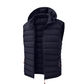 ❄️ Cold-Weather Comfort | Men's Padded Vest with Detachable Hood ⚡ Free Shipping