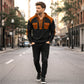 🧶 Rugged Details, Easy Comfort | Men's Waffle-Knit Lace-Up Hooded Sweatshirt