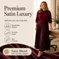 🌸 Effortless Elegance | Women's Pleated Round-Neck Maxi Dress