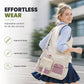 👜 More Pockets, Less Searching | Large-Capacity Canvas Tote Bag