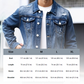🔥 Distressed Denim, Timeless Edge | Men's Vintage-Wash Denim Jacket⚡Free shipping