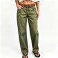 ✨Tailored Comfort | Women's Straight-Leg Utility Trousers with Reinforced Seams
