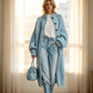 🧶 Cozy Length, Effortless Layers | Women's Chunky Knit Long Sweater Coat