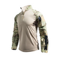🦾 Built Tough, Moves Easy | Men's Multi-Pocket Quarter-Zip Tactical Top