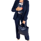 🎉 3 Pieces, Endless Looks | Women's Blazer, Floral Top & Pants Suit Set ⚡Free shipping