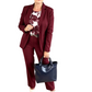 🎉 3 Pieces, Endless Looks | Women's Blazer, Floral Top & Pants Suit Set ⚡Free shipping