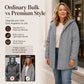 💎 Premium Comfort | Women's Diamond-Quilted Hooded Padded Coat