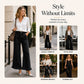 🎀 Standout Detail | Women's Ruffled-Hem Straight-Leg Jeans
