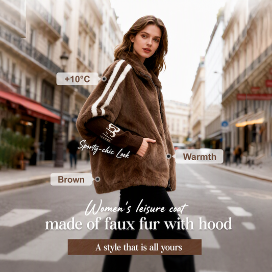 💫 Easy Layering | Women's Hooded Zip-Up Casual Coat⚡ Free shipping