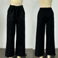 Women's Elastic Waist Wide Leg Denim Pants
