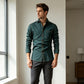 Men's Casual Long Sleeve Denim Shirt