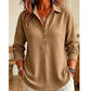 Women's Relaxed Knit Long-Sleeve T-Shirt