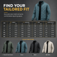 🔥LAST DAY SALE 62% OFF👍✨Men’s Premium Winter Coat – Wind-Blocking Chevron Weave with Plush Lamb Fleece Lining & Tailored Fit ❄️🧥