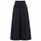 👖 Tailored Waist, Flattering Drape | Women's High-Waist Wide-Leg Pants