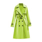 🏷️ Polished from Work to Dinner | Women's Mid-Length Draped Trench Coat