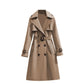 🏷️ Polished from Work to Dinner | Women's Mid-Length Draped Trench Coat